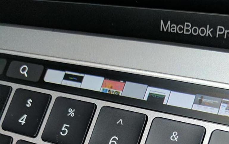 Сенсорная панель Touch Bar — единственная инновация в новых MacBook Pro Macbook pro с панелью touch bar